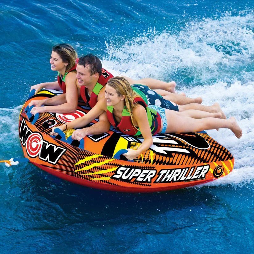 Купить Баллон буксируемый Super Thriller World of watersports 181020 7ft.ru в интернет магазине Семь Футов