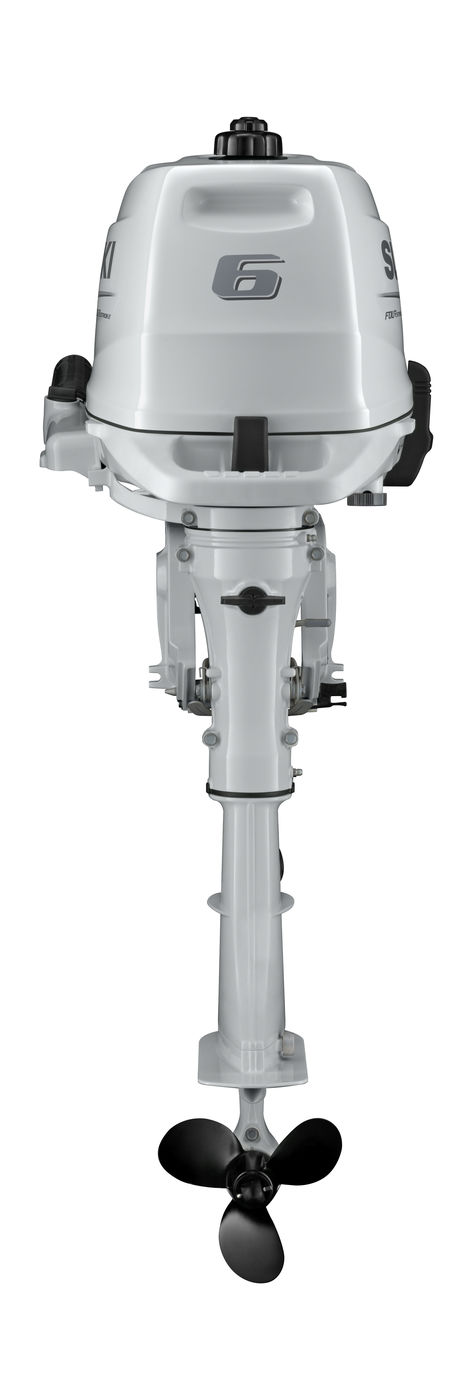 Купить Мотор лодочный Suzuki DF6AS, белый DF6AS_white 7ft.ru в интернет магазине Семь Футов