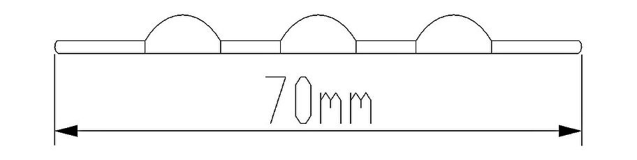 Купить Лента дублирующая тип d1, черная, 70 мм (килевая) Sun Selection SSCL00008101 7ft.ru в интернет магазине Семь Футов