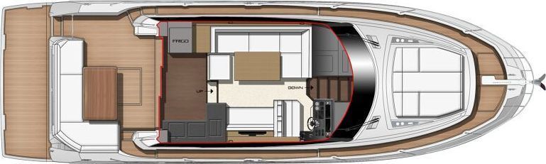Купить Катер Prestige 460 с моторами 2х440 KITPR2 7ft.ru в интернет магазине Семь Футов