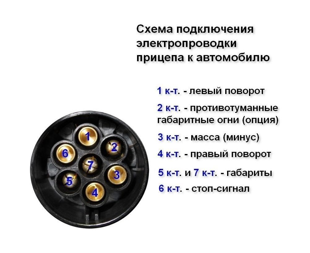 Купить Розетка для прицепа, пластиковая (упаковка из 16 шт.) Easterner C14092_pkg_16 7ft.ru в интернет магазине Семь Футов