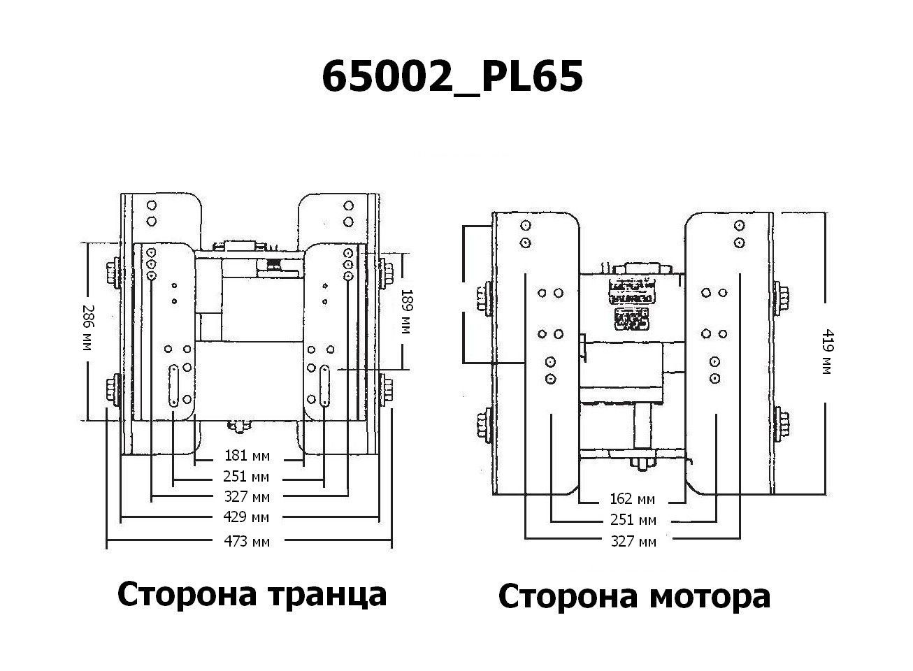 Купить Подъёмник мотора гидравлический 50-300 л.с. вертикальный (Power-Lift), CMC 65002_PL65 7ft.ru в интернет магазине Семь Футов