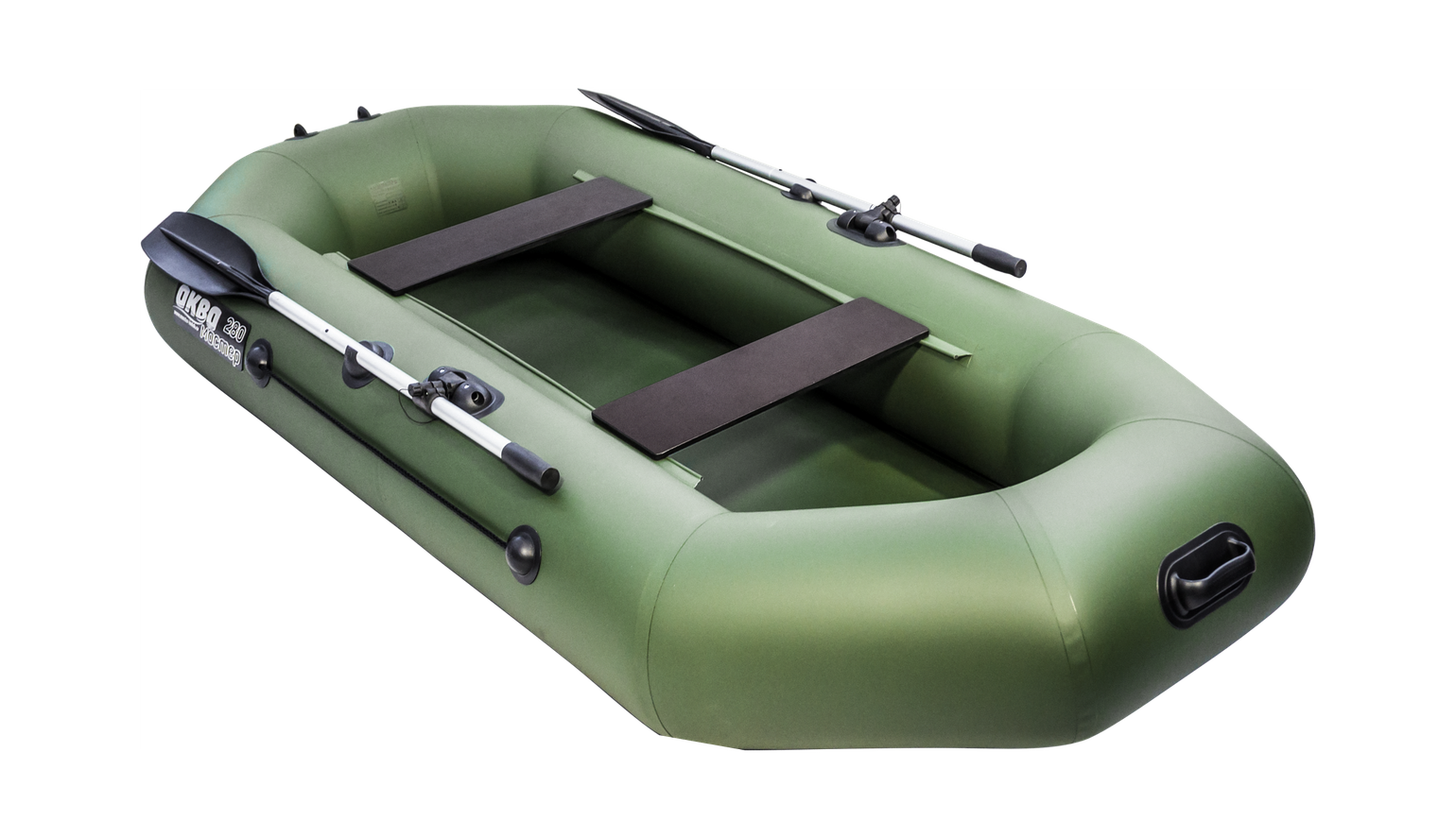 Купить Надувная лодка ПВХ, АКВА-МАСТЕР 280, зеленый 4603725300095 7ft.ru в интернет магазине Семь Футов