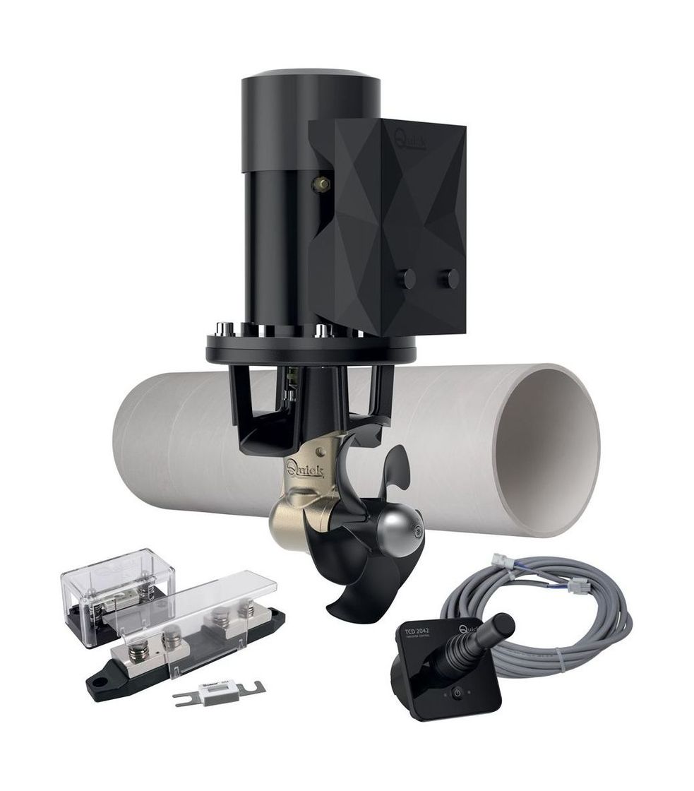 Купить Подруливающее устройство Quick, D185mm, 55KGF, 12 В, (TCD2042 - TCDEX06 - TNL 1000mm -2 FUSES - FUSEHOLDER) (упаковка из 2 шт.) FGBT18055120K07_pkg_2 7ft.ru в интернет магазине Семь Футов