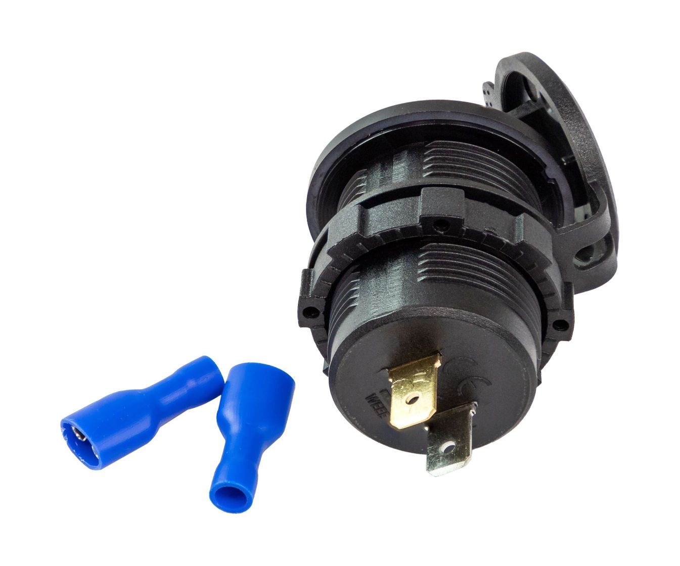 Купить Разъем USB QC3.0 5в 3А и USB PD (упаковка из 50 шт.) Marine Rocket 4620136058407_pkg_50 7ft.ru в интернет магазине Семь Футов