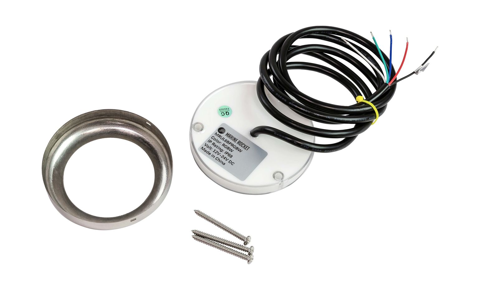 Купить Подводный огонь IH6BP, RGBW, 10.2w, Marine Rocket (упаковка из 4 шт.) MRUL6BPRGBW_pkg_4 7ft.ru в интернет магазине Семь Футов