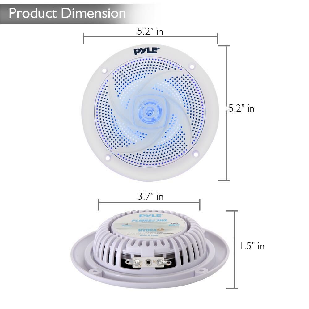 Купить Морская акустика PYLE PLMRS63WL 7ft.ru в интернет магазине Семь Футов