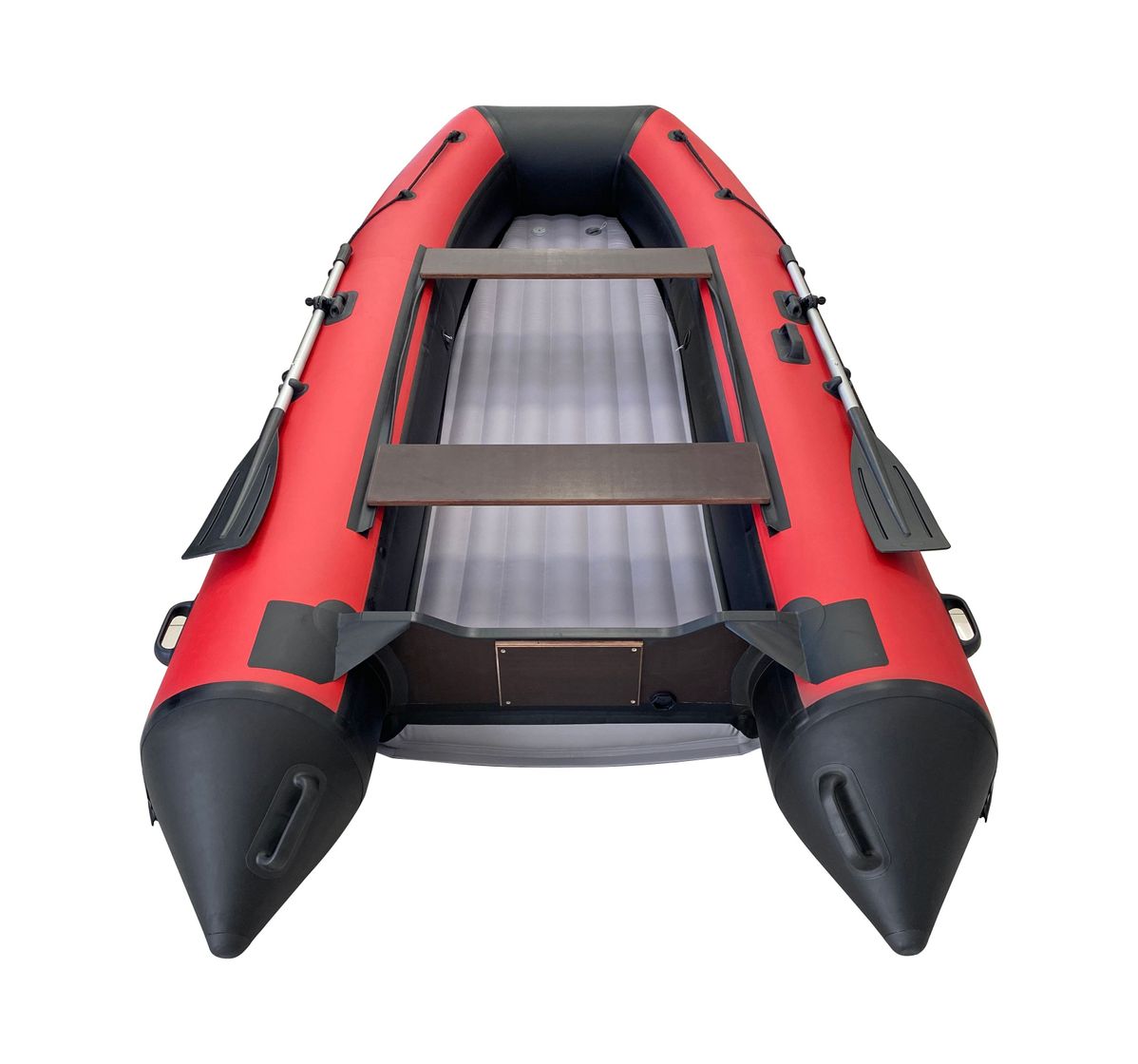 Купить Надувная лодка ПВХ, RiverBoats RB 350 НДНД, черно-красный RB350NDBR 7ft.ru в интернет магазине Семь Футов