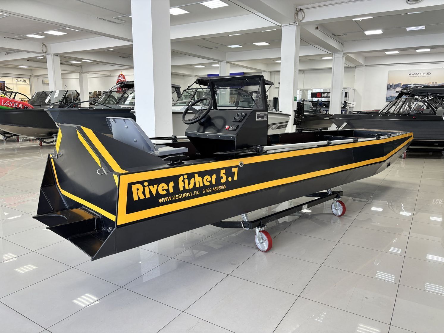 Купить Моторная лодка River Fisher 5.7 ПНД RF5.7 7ft.ru в интернет магазине Семь Футов