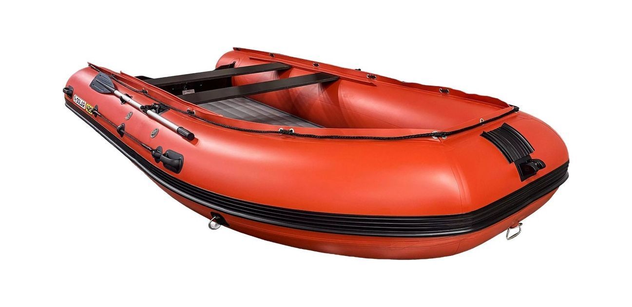 Купить Надувная лодка ПВХ, SOLAR-420 К (Оптима), оранжевый SLR420k_opt_orange 7ft.ru в интернет магазине Семь Футов