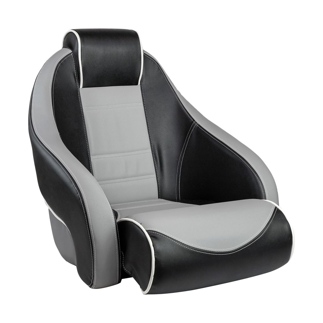Купить Кресло с болстером Stingray, обивка винил, цвет черный/серый (упаковка из 2 шт.) Marine Rocket MR18010_pkg_2 7ft.ru в интернет магазине Семь Футов