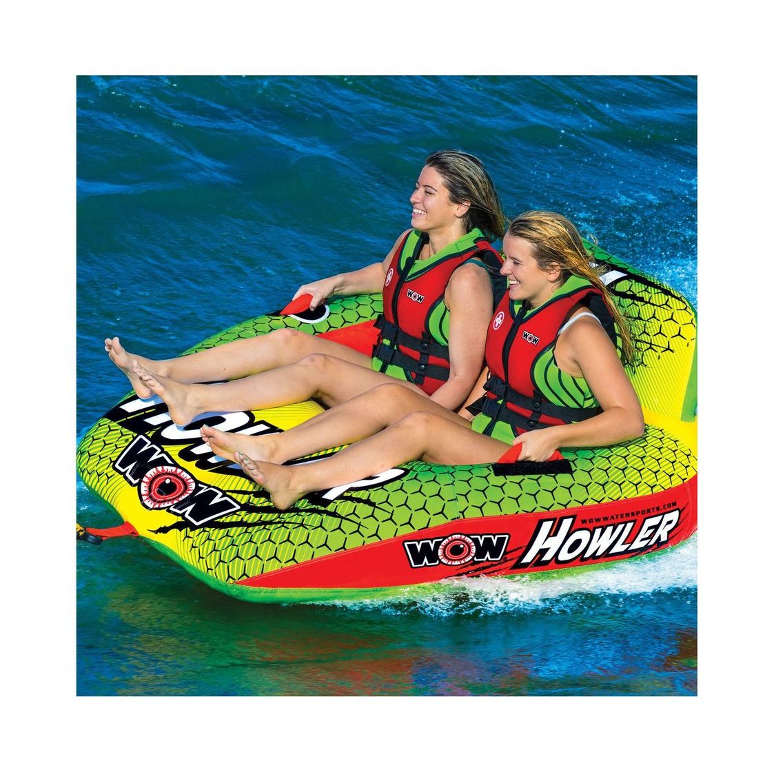 Купить Баллон буксируемый Howler 2P (упаковка из 2 шт.) World of watersports 201030_pkg_2 7ft.ru в интернет магазине Семь Футов