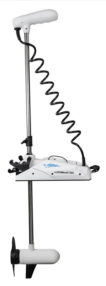 Купить Троллинговый электромотор Haswing Cayman B 80 lbs/183 см/24v/GPS (электроякорь), белый HE-50739-183_WY 7ft.ru в интернет магазине Семь Футов