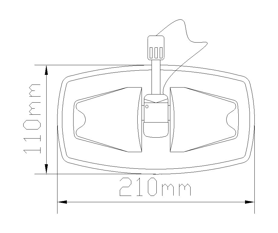 Купить Уключина в сборе тип b, черная Sun Selection SSCL00010100-2-2 7ft.ru в интернет магазине Семь Футов