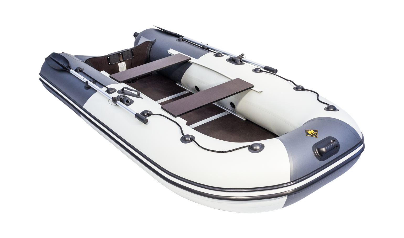 Купить Надувная лодка ПВХ, Ривьера Компакт 3200 СК Комби, светло-серый/графит 4603725300514 7ft.ru в интернет магазине Семь Футов
