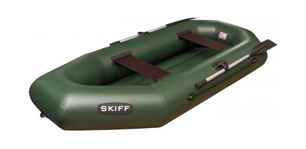 Купить Надувная лодка ПВХ Skiff 260 НД, зеленый, SibRiver SND260GREEN 7ft.ru в интернет магазине Семь Футов