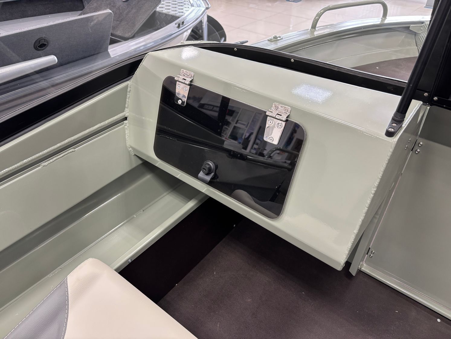 Купить Моторная лодка, Тактика 460 DC (Comfort), хаки с Suzuki DF50ATL KITTK71 7ft.ru в интернет магазине Семь Футов