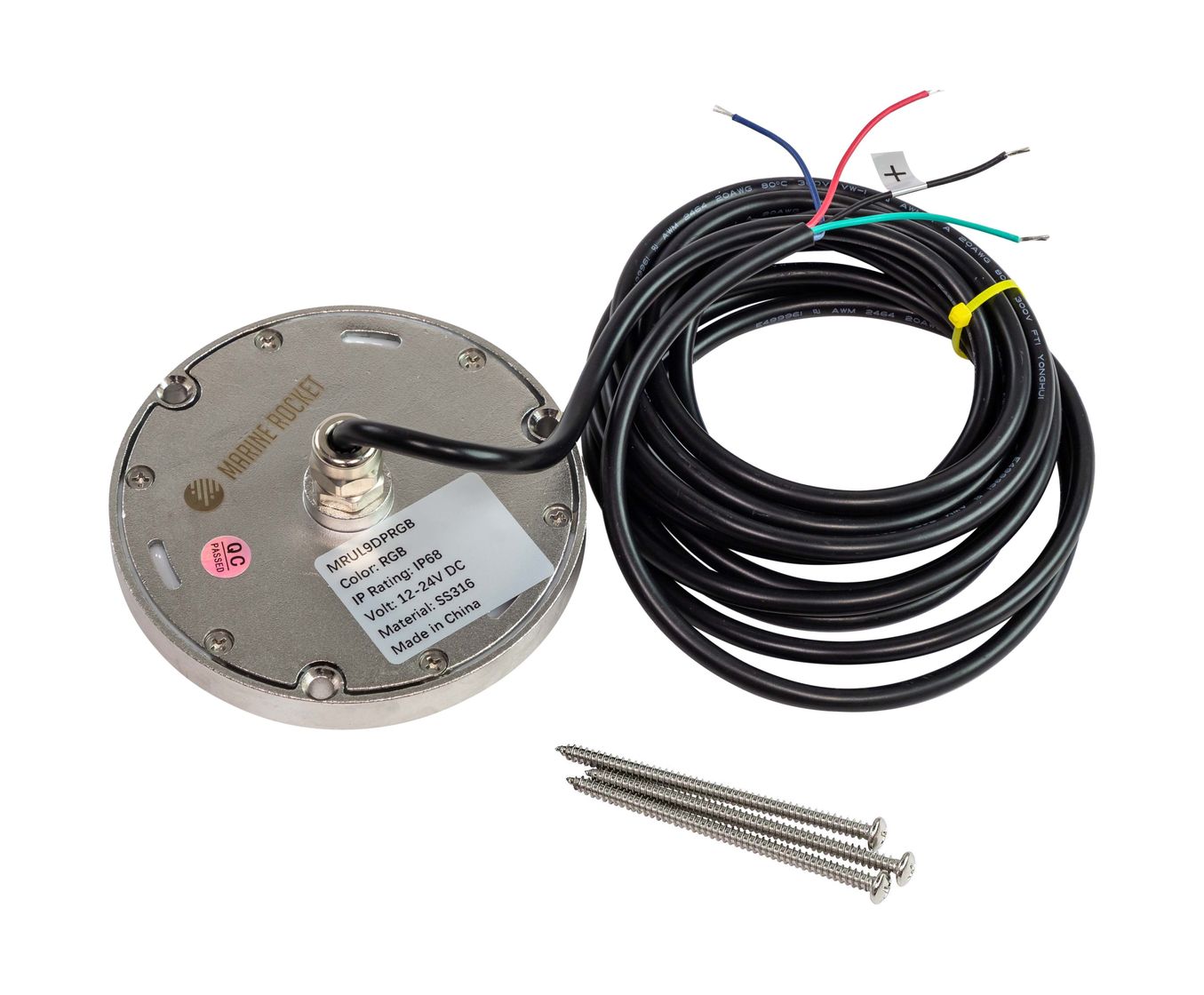 Купить Подводный огонь IH9DP, RGB, 17w, Marine Rocket MRUL9DPRGB 7ft.ru в интернет магазине Семь Футов