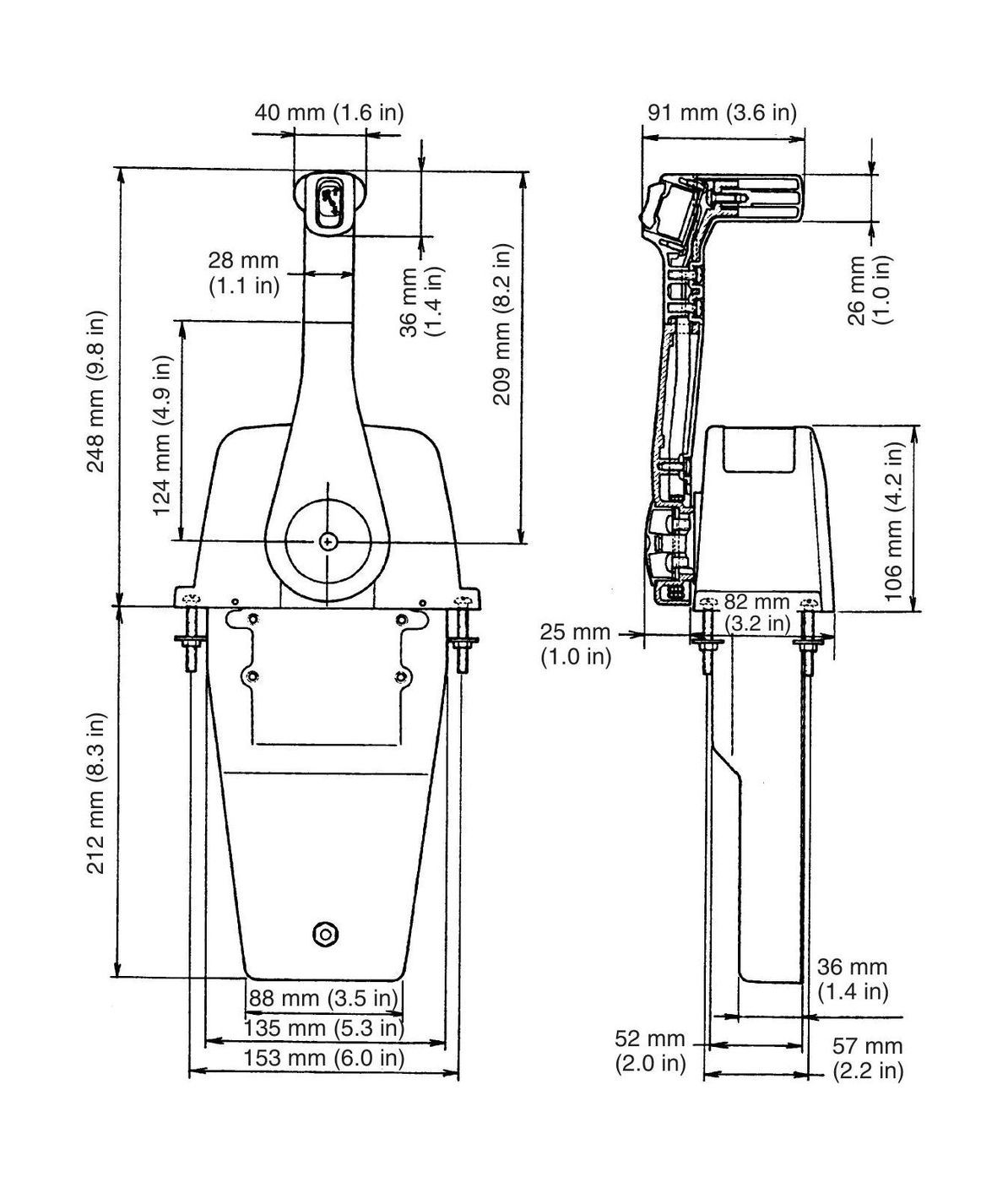 Купить Дистанционное управление Suzuki DF 25-250, постовое, 67200-93J13, Marine Rocket 6720093J13MR 7ft.ru в интернет магазине Семь Футов