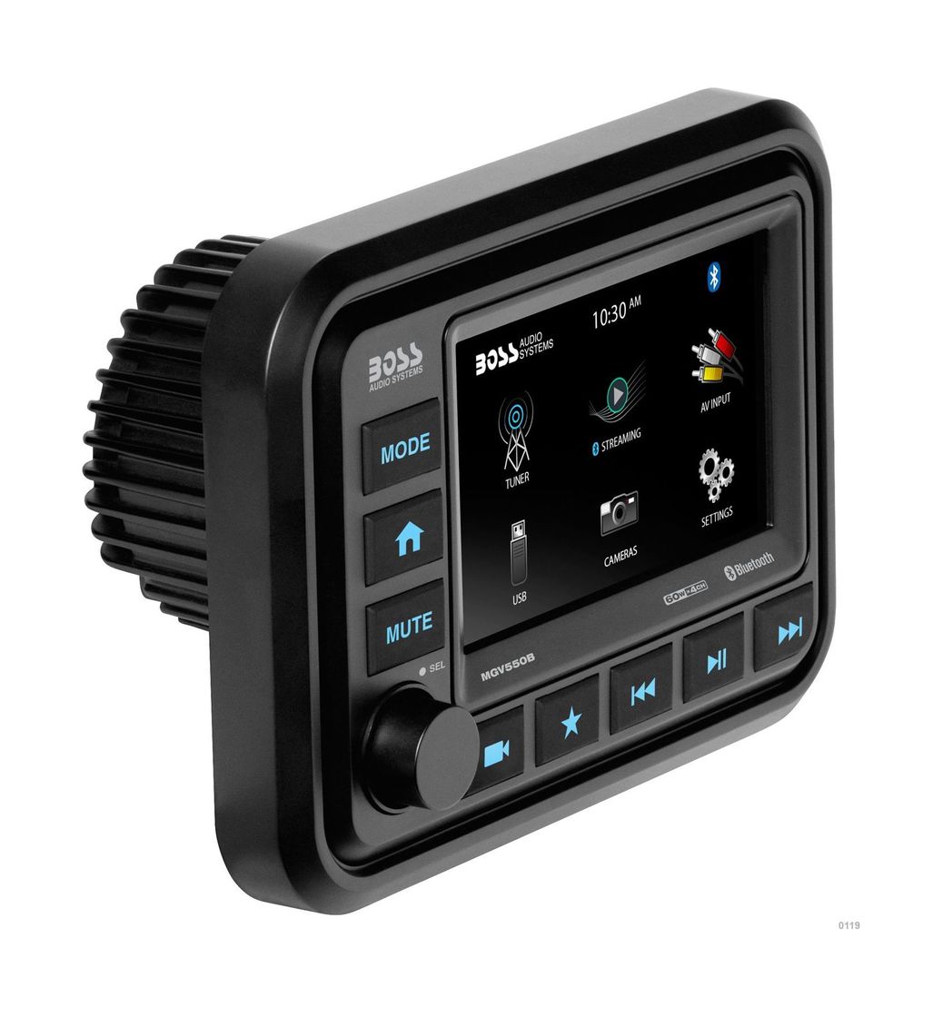 Купить Морская магнитола BOSS MGV550B (упаковка из 9 шт.) Boss Audio MGV550B_pkg_9 7ft.ru в интернет магазине Семь Футов