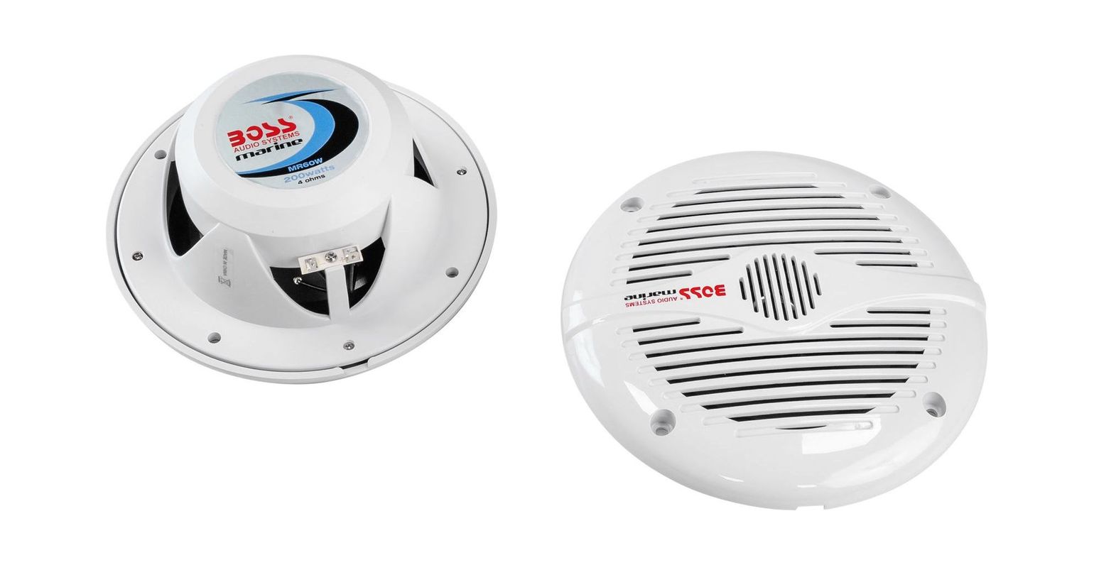 Купить Морская акустика BOSS MR60W (упаковка из 12 шт.) Boss Audio MR60W_pkg_12 7ft.ru в интернет магазине Семь Футов