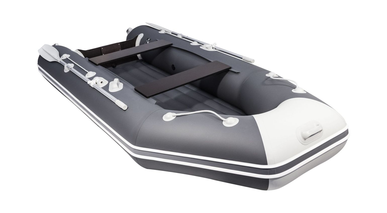 Купить Надувная лодка ПВХ, АКВА 3200 НДНД, графит/светло-серый 4603725300842 7ft.ru в интернет магазине Семь Футов