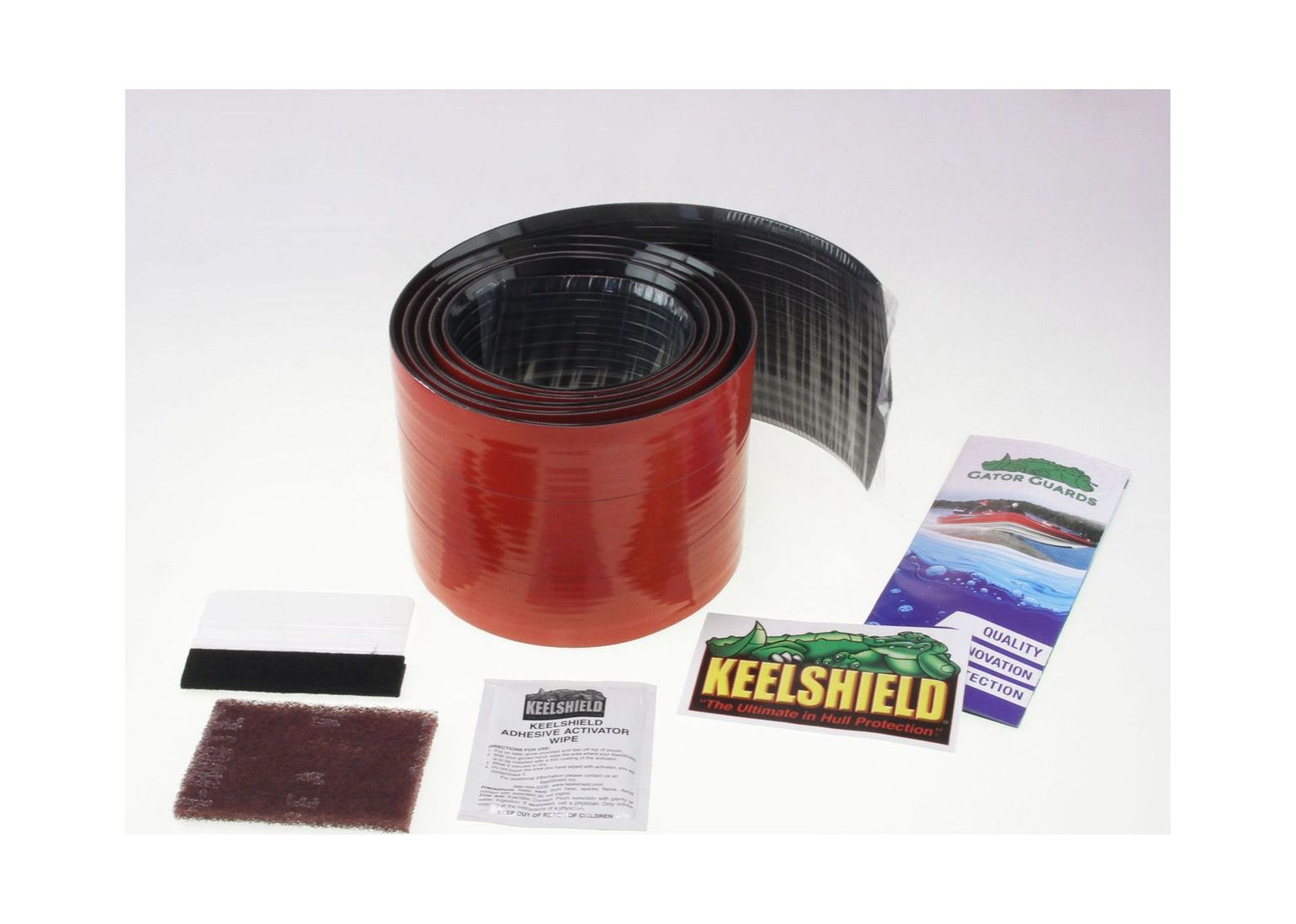 Купить Защита киля KeelShield, 3.66 м, черный цвет (упаковка из 4 шт.) KS12BLK_pkg_4 7ft.ru в интернет магазине Семь Футов