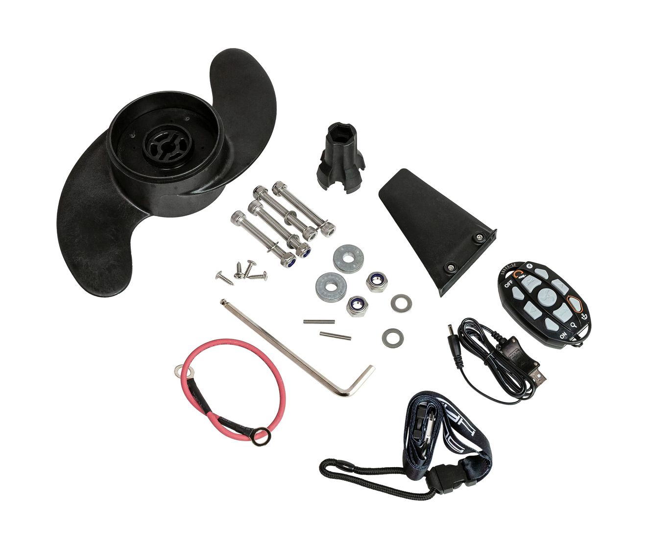 Купить Троллинговый электромотор Haswing Cayman B 80 lbs/183 см/24v/GPS (электроякорь), белый HE-50739-183_WY 7ft.ru в интернет магазине Семь Футов