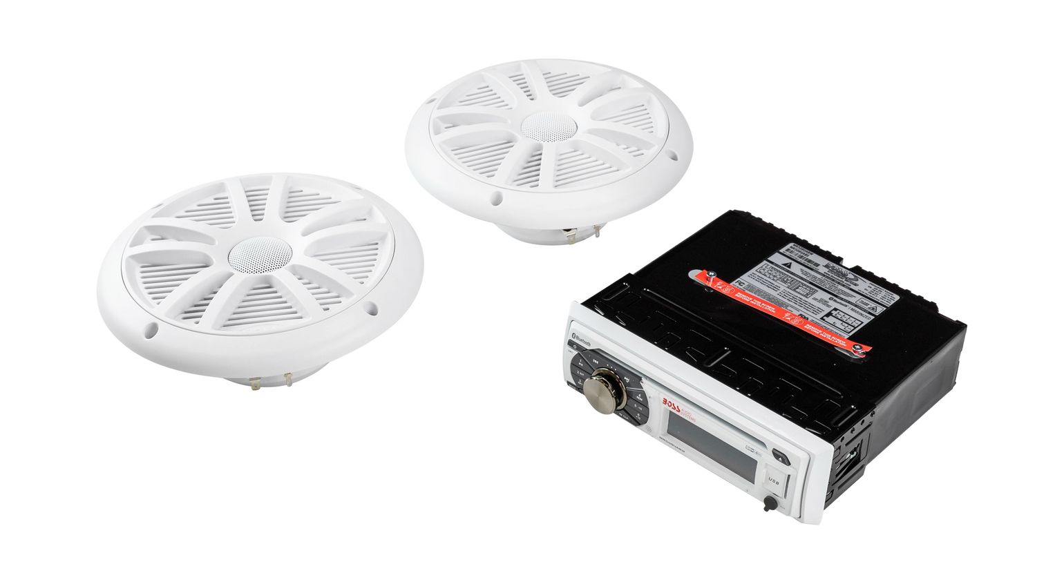 Купить Морская аудиосистема 1DIN BOSS MCK508WB.6 (комплект2) (упаковка из 9 шт.) Boss Audio MCK508WB.6_pkg_9 7ft.ru в интернет магазине Семь Футов