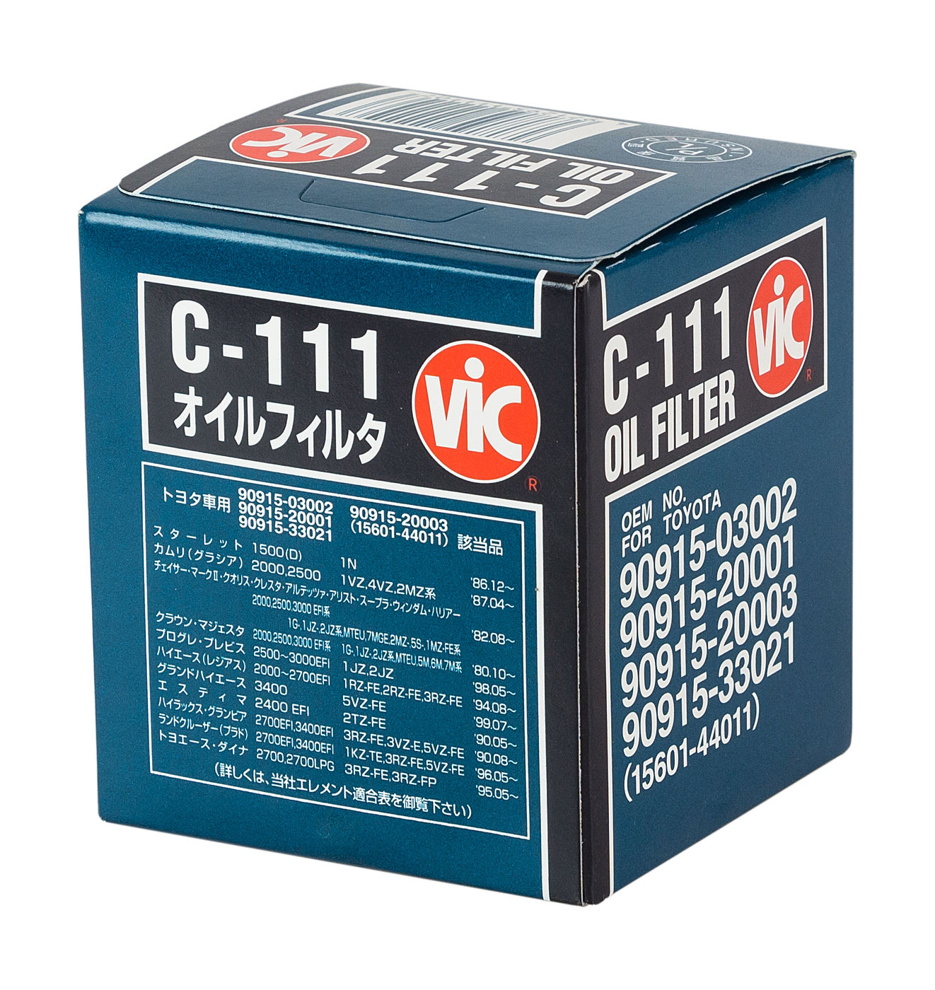 Купить Фильтр масляный VIC C-111 VICC111 7ft.ru в интернет магазине Семь Футов