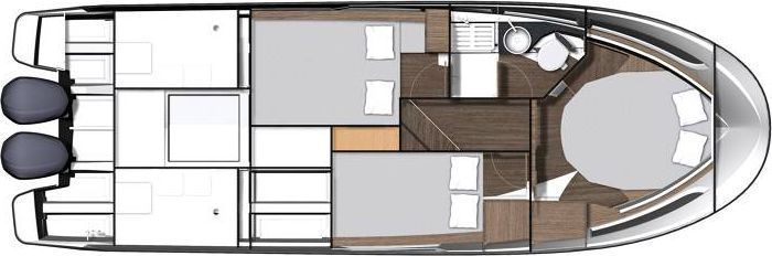 Купить Катер Merry Fisher 1095 с Suzuki 2хDF300BMDXX Jeanneau KITMF14 7ft.ru в интернет магазине Семь Футов