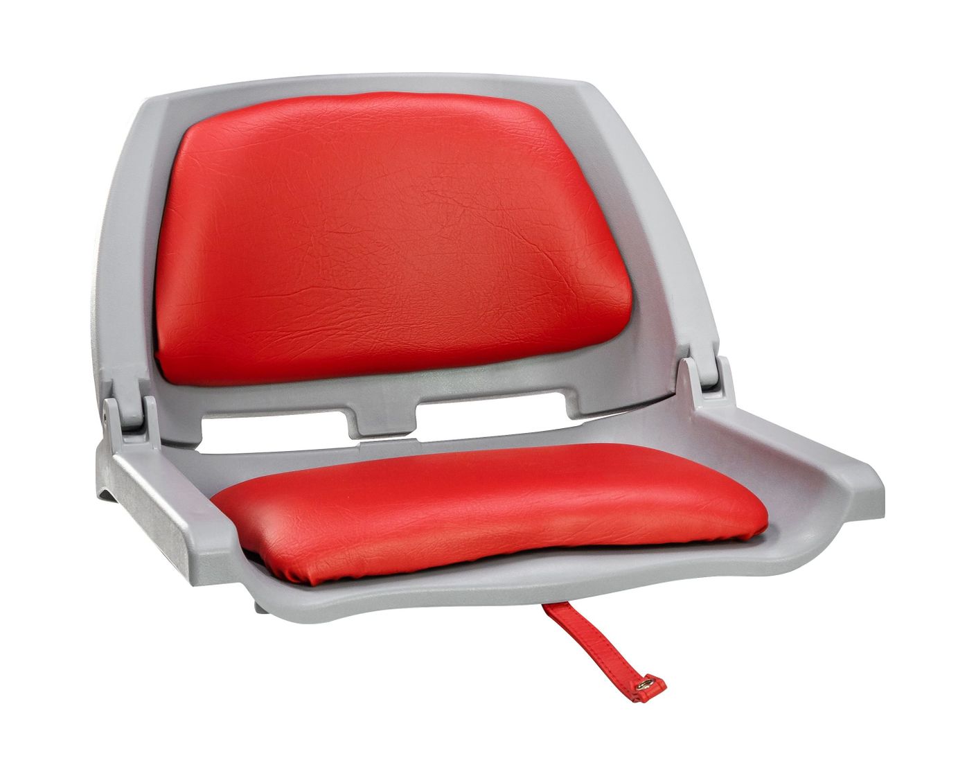 Купить Кресло складное мягкое TRAVELER, цвет серый/красный (упаковка из 16 шт.) Springfield 1061114C_pkg_16 7ft.ru в интернет магазине Семь Футов