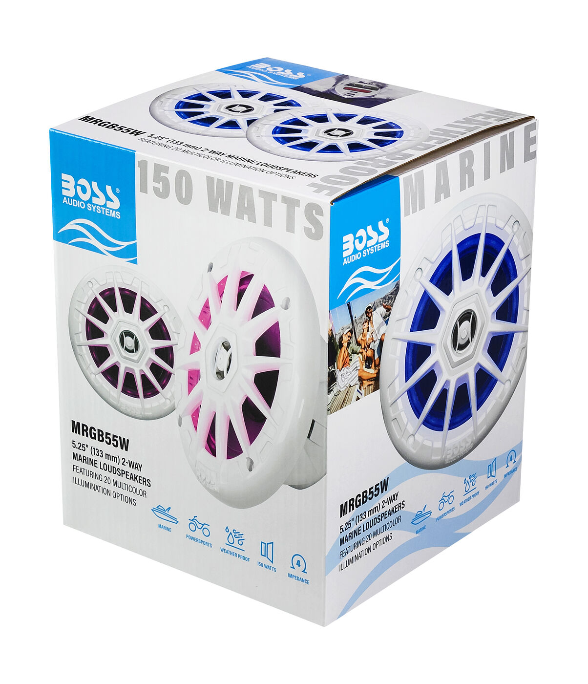 Купить Морская акустика BOSS MRGB55W Boss Audio 7ft.ru в интернет магазине Семь Футов