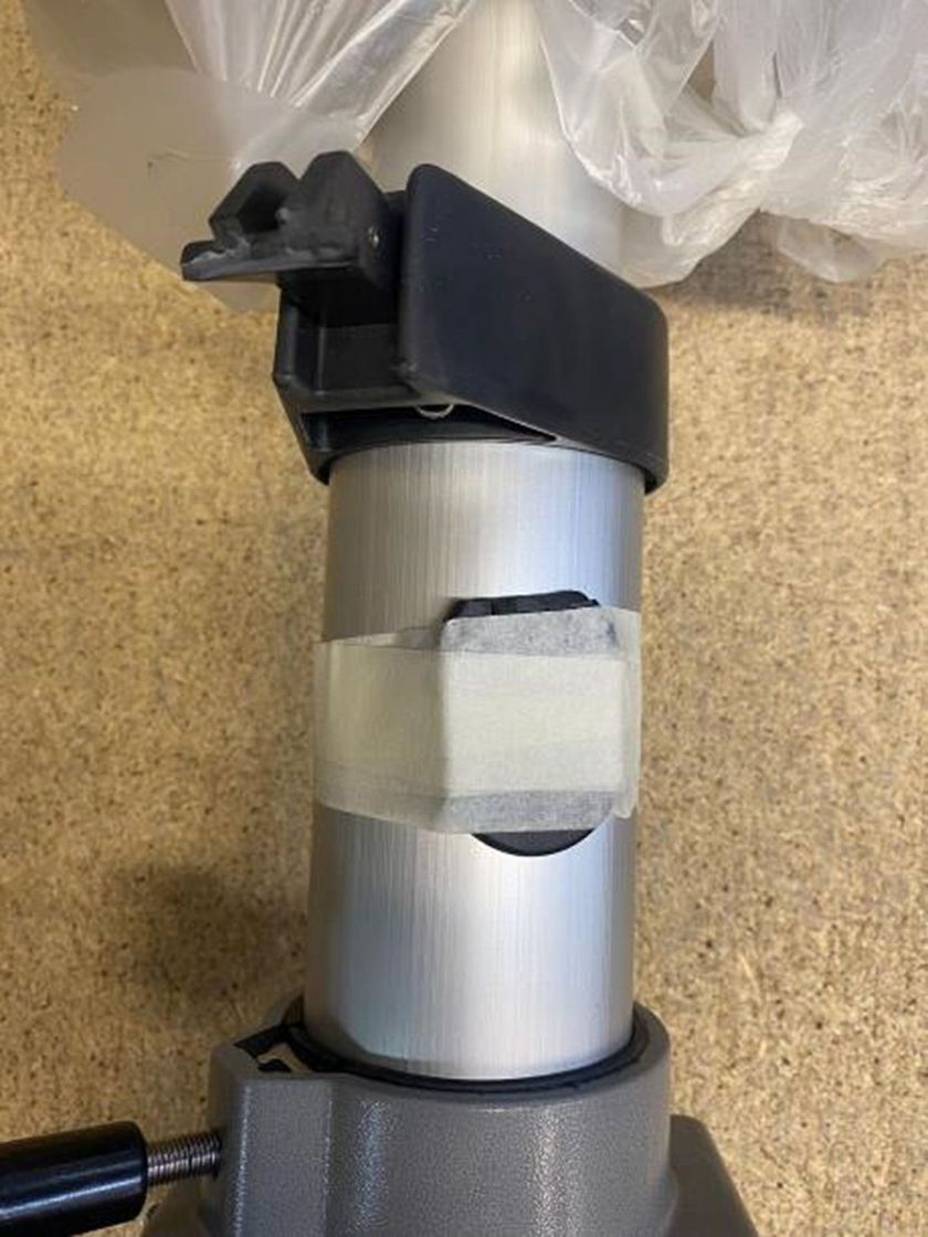 Купить Стойка для сидений демонтируемая регулируемая, высота 330-450 мм, диаметр 73 мм, диаметр основания 230 мм, уцененная Marine Rocket 93212-MR utsenka 7ft.ru в интернет магазине Семь Футов