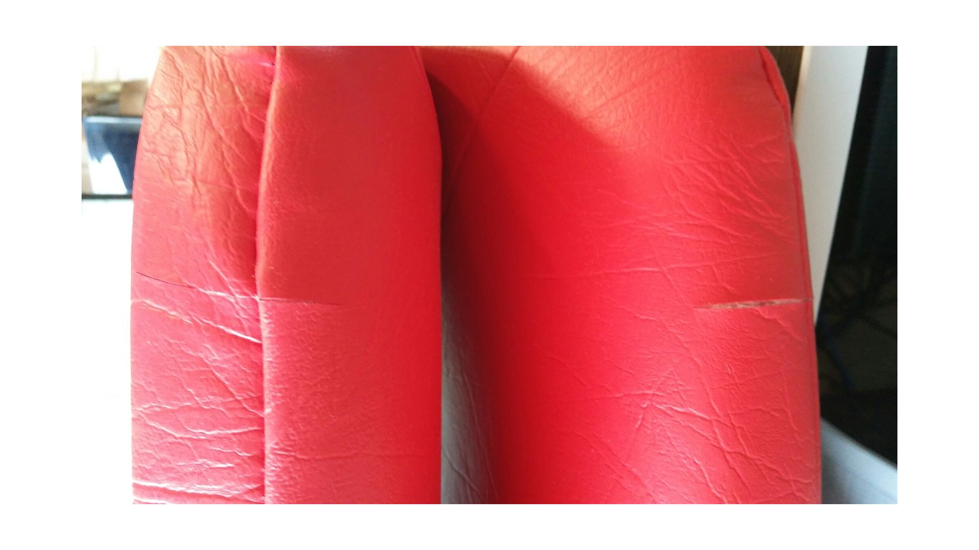 Купить Кресло складное мягкое SKIPPER, цвет серый/красный, уценённое Springfield 1061018 utsenka 7ft.ru в интернет магазине Семь Футов