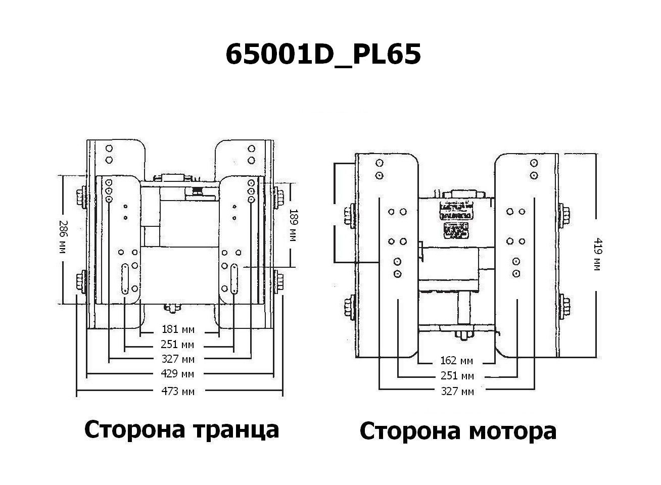 Купить Подъёмник мотора гидравлический 50-300 л.с. вертикальный (Power-Lift) с указателем, CMC 65001D_PL65 7ft.ru в интернет магазине Семь Футов