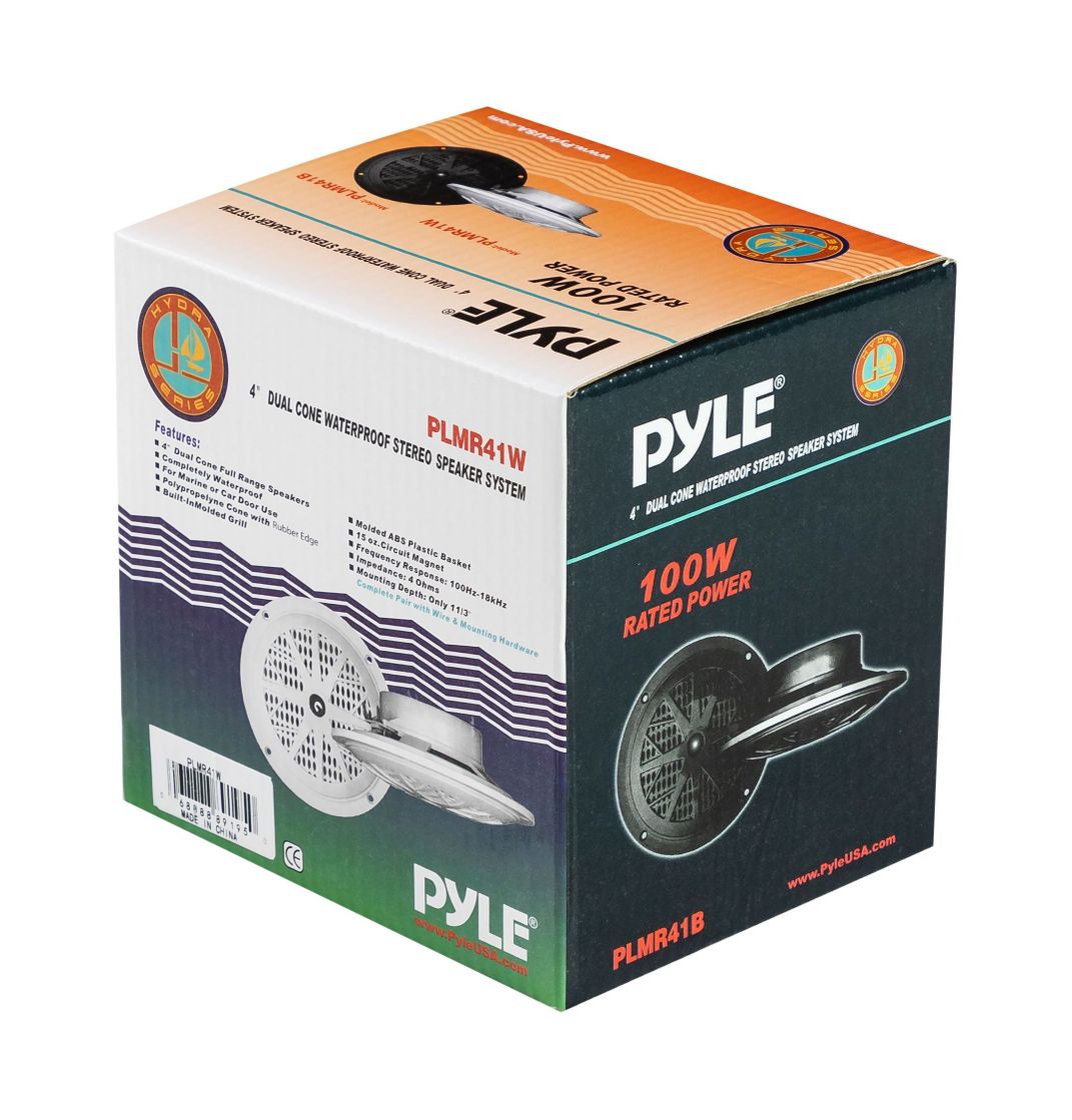 Купить Морская акустика PYLE PLMR41W (упаковка из 10 шт.) PLMR41W_pkg_10 7ft.ru в интернет магазине Семь Футов