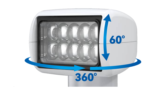 Купить Прожектор с дистанционным управление белый 10/30В SeaFlo SFSL32700W02WA 7ft.ru в интернет магазине Семь Футов