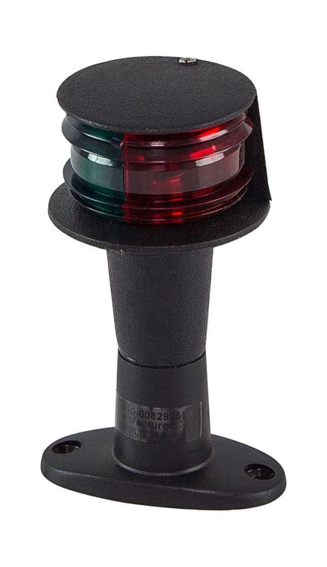 Купить Огонь ходовой комбинированый (красный, зеленый) на стойке 100 мм, черный (упаковка из 4 шт.) GUMN YIE LPMSDFX00001_pkg_4 7ft.ru в интернет магазине Семь Футов