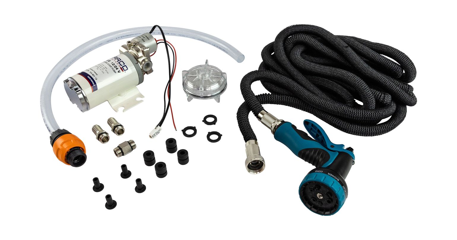 Купить Комплект для мытья палубы Marco DP3/E Washdown Kit, 12/24 В, 14 л/мин, 43.5 PSI (3 бар) (упаковка из 2 шт.) 16480115_pkg_2 7ft.ru в интернет магазине Семь Футов