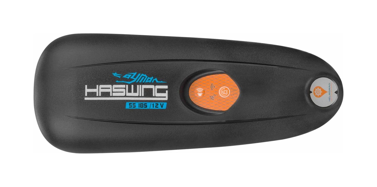 Купить Троллинговый электромотор Haswing Cayman B 55 lbs/137 см/12v/GPS (электроякорь), черный HE-50736-137_B 7ft.ru в интернет магазине Семь Футов