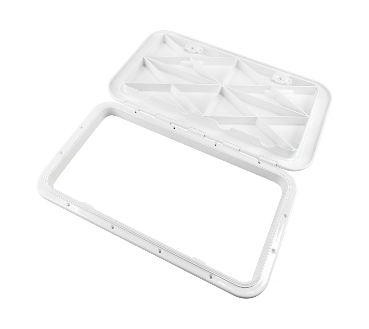 Купить Люк смотровой 353 х 606 мм (упаковка из 4 шт.) Marine Rocket MR075W_pkg_4 7ft.ru в интернет магазине Семь Футов