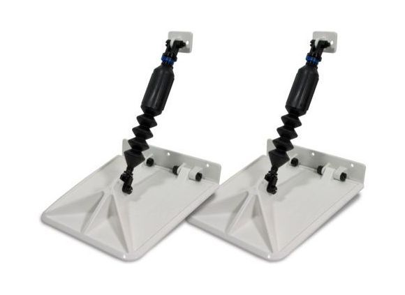 Купить Комплект транцевых плит Nauticus серии SX, цвет белый, размер 9.5х10 (упаковка из 2 шт.) SXW9510-60BL_pkg_2 7ft.ru в интернет магазине Семь Футов