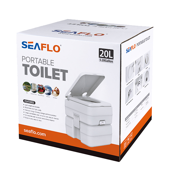 Купить Портативный унитаз 20л, SeaFlo SFPT2001 7ft.ru в интернет магазине Семь Футов