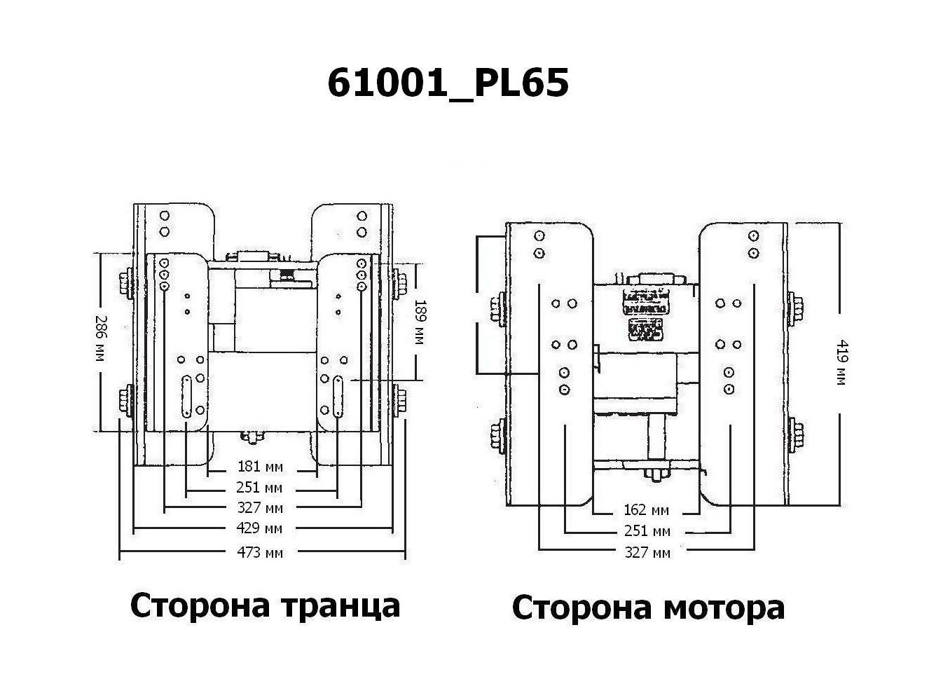 Купить Подъёмник мотора гидравлический 50-300 л.с. вертикальный (Power-Lift) вынос 10 (25 см) с указателем, CMC (упаковка из 4 шт.) 61001_PL65_pkg_4 7ft.ru в интернет магазине Семь Футов