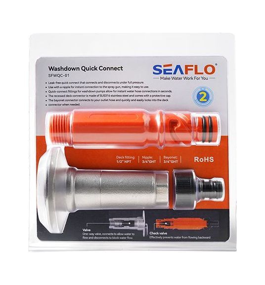 Купить Комплект быстрого подключения, SeaFlo SFWCK01 7ft.ru в интернет магазине Семь Футов
