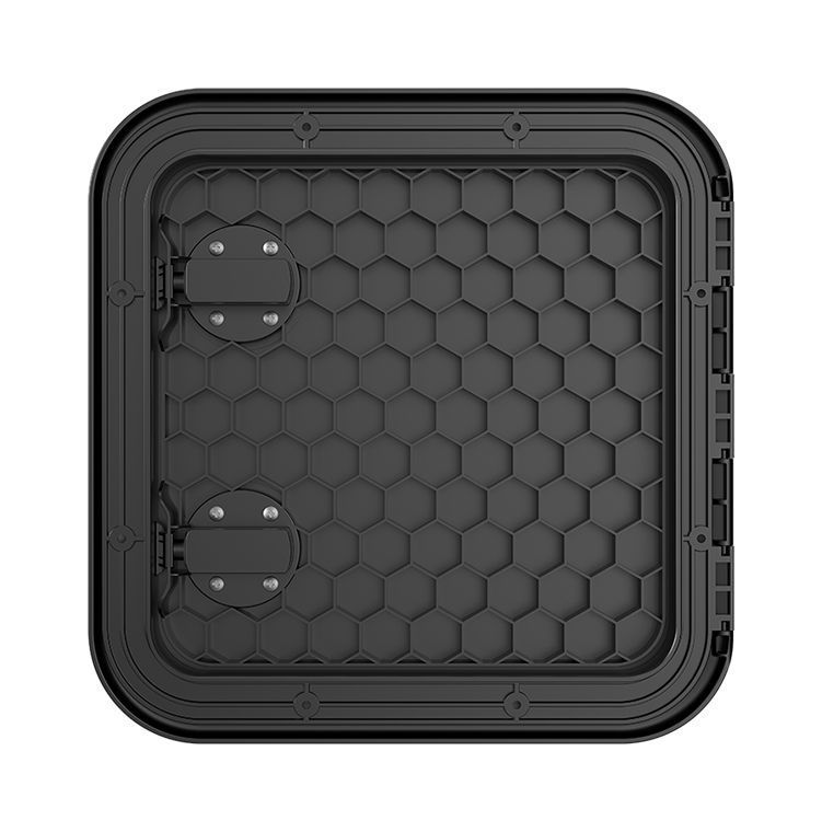 Купить Люк смотровой черный, SeaFlo, 370 х 375 мм (упаковка из 10 шт.) SFRE237037502_pkg_10 7ft.ru в интернет магазине Семь Футов