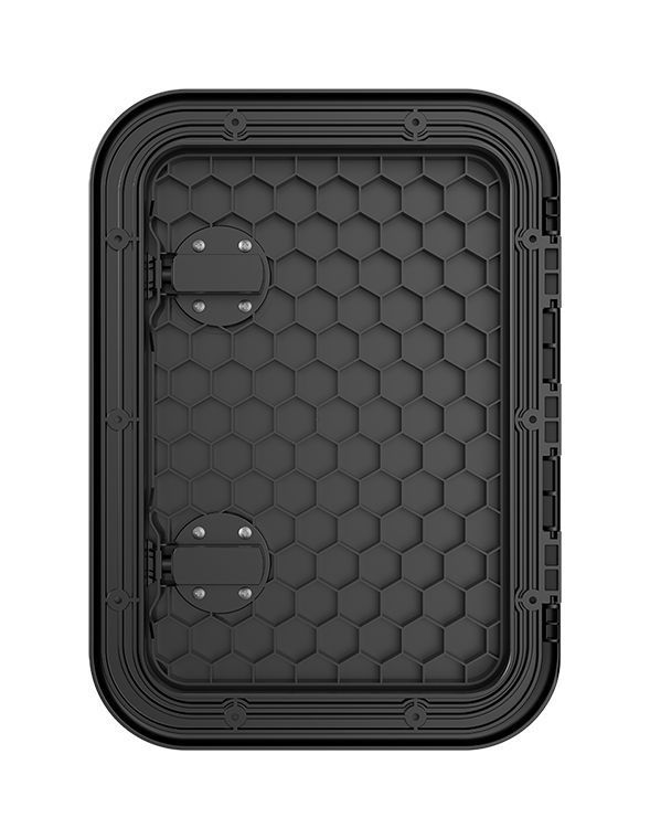 Купить Люк смотровой черный, SeaFlo, 315 х 440 мм (упаковка из 10 шт.) SFRE231544002_pkg_10 7ft.ru в интернет магазине Семь Футов