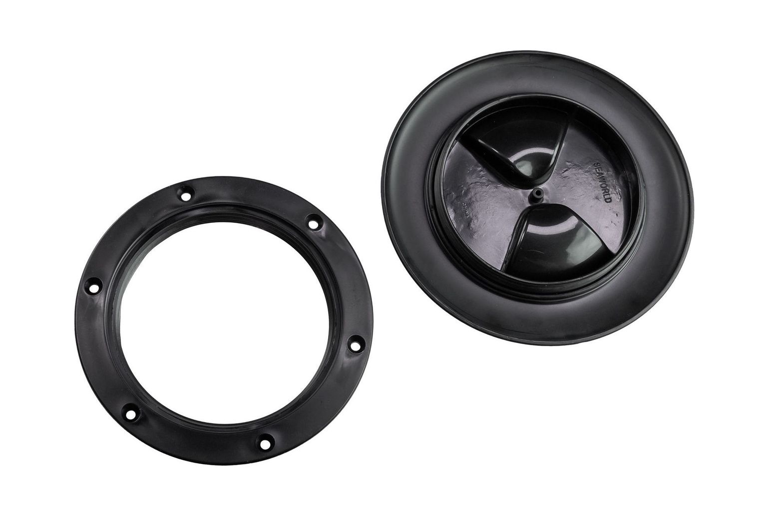 Купить Лючок палубный 102 мм, черный (упаковка из 30 шт.) Osculati 20-204-20_pkg_30 7ft.ru в интернет магазине Семь Футов