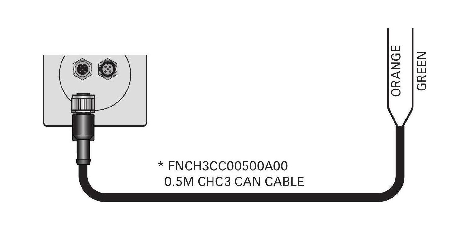 Купить Кабель CAN CHC3 0.5м, Quick FNCH3CC00500A00 7ft.ru в интернет магазине Семь Футов